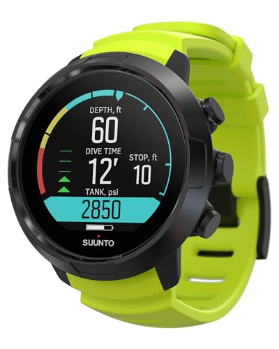 SUUNTO D5 Tauchcomputer mit Farbdisplay, 100m Wasserdicht, Alarmfunktion, Stoppuhr, Wetterinformationen, Kompass und einer Akkulaufzeit von bis zu 12 Stunden im Tauchmodus SUUNTO D5 Tauchcomputer mit Farbdisplay, 100m Wasserdicht, Alarmfunktion, Stoppuhr, Wetterinformationen, Kompass und einer Akkulaufzeit von bis zu 12 Stunden im Tauchmodus von SUUNTO