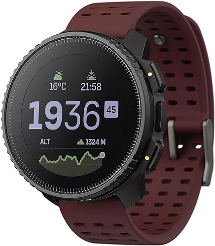 SUUNTO Vertical Abenteuer Uhr - GPS Smartwatch, Akkulaufzeit bis zu 50 Tagen, Militärgeprüftes Gehäuse, 100m Wasserdichtigkeit, Hergestellt in Finland mit 100% Erneuerbaren Energien von SUUNTO