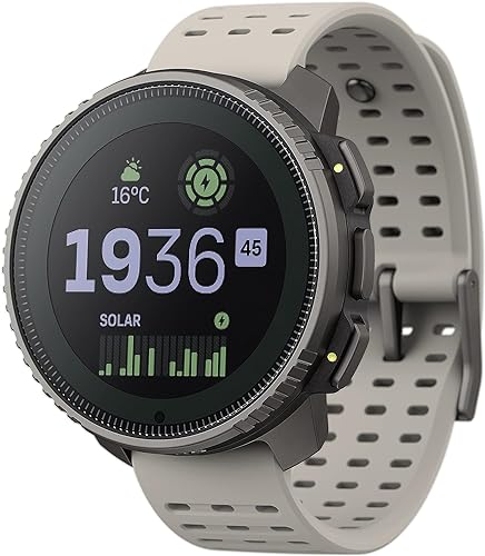 SUUNTO Vertical Abenteuer Uhr - GPS Smartwatch, Zweifrequenz GPS Navigation, Kostenlose Offline-Karten, mit Solarladung Akkulaufzeit bis zu 65 Tagen, Militärgeprüftes Gehäuse, 100m Wasserdichtigkeit von SUUNTO