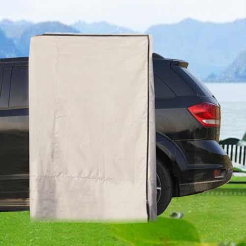 SUYUDD Auto-Seitenduschzelt, Duschmarkise mit Dach, SUV-LKW-Zelt für Camping-Sichtschutz, Fahrzeugmarkise, Duschraum, tragbares Duschzelt für Camping von SUYUDD