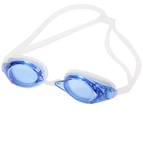 SWANS optische Schwimmbrille FO-2-OP blau - getönte Schwimmbrille für Kurzsichtige, Sehstärke:-4.0 von SWANS