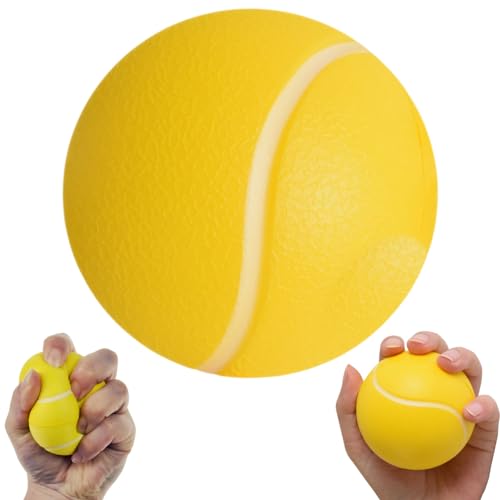 SWEETBIUTI Grip Ball Hand Training Ball Kraft Weiche PU -Squeeze -Kugeln für Handtherapie Handübende Stressbälle für Erwachsene Der ältere Handgriff um 2,8 Zoll von SWEETBIUTI