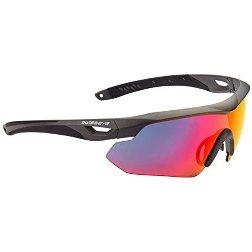 Swiss Eye Nighthawk Sports Sportbrille, dark grey matt-black Swiss Eye Nighthawk Sports Sportbrille, dark grey matt-black von SWISSEYE