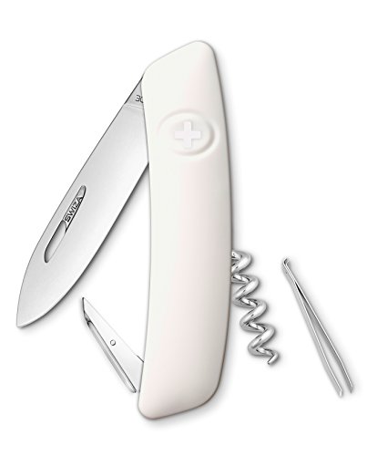 SWIZA Schweizer Messer D01 weiß Gesamtlänge: 16.7cm, 75 mm SWIZA Schweizer Messer D01 weiß Gesamtlänge: 16.7cm, 75 mm von SWIZA