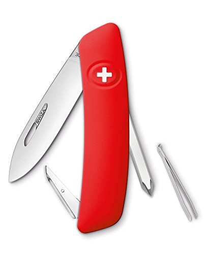 SWIZA Schweizer Messer D02 rot Gesamtlänge: 16.7cm, 75 mm SWIZA Schweizer Messer D02 rot Gesamtlänge: 16.7cm, 75 mm von SWIZA
