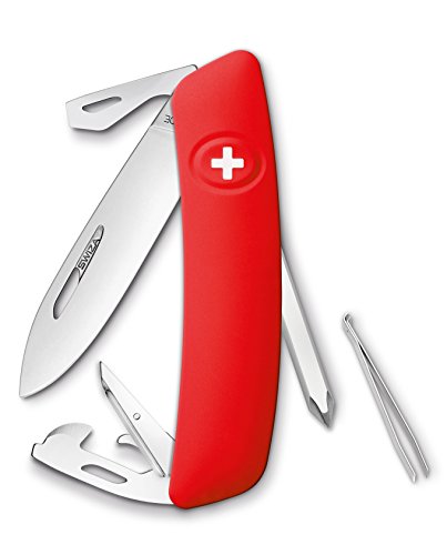 SWIZA Schweizer Messer D04 rot Gesamtlänge: 16.7cm, 75 mm SWIZA Schweizer Messer D04 rot Gesamtlänge: 16.7cm, 75 mm von SWIZA
