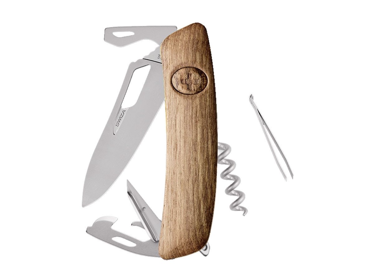 SWIZA Taschenmesser Swiza SH03R AM Wood Walnut, Walnussholz SWIZA Taschenmesser Swiza SH03R AM Wood Walnut, Walnussholz von SWIZA