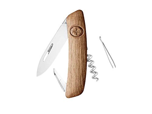 SWIZA Unisex – Erwachsene D01 Taschenmesser, braun, 17cm SWIZA Unisex – Erwachsene D01 Taschenmesser, braun, 17cm von SWIZA