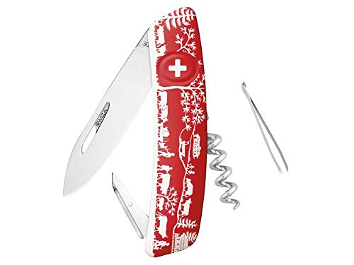 SWIZA 6901309 Unisex – Erwachsene Messer, rot, Uni SWIZA 6901309 Unisex – Erwachsene Messer, rot, Uni von SWIZA