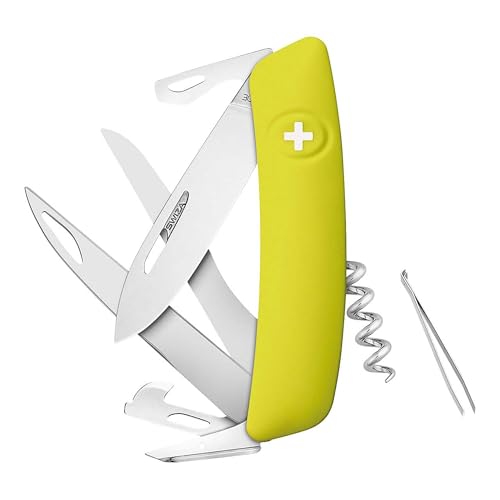Swiza Herren D07 Taschenmesser, gelb, 17 cm Swiza Herren D07 Taschenmesser, gelb, 17 cm von SWIZA