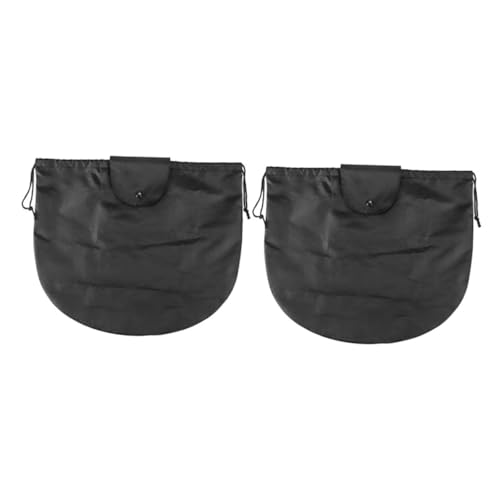 SWOOMEY 2st Helm Aufbewahrungstasche Fahrradkappe Schweißhelm Mit Automatischer Verdunkelung Fahrradtasche Helmlautsprecher Roller Skischuhtasche Skihelm Fahrradhelm Sattel Black Polyester von SWOOMEY