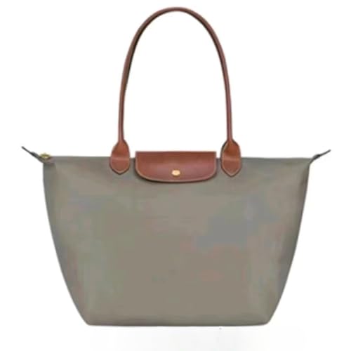 Orthomode Annamae - Trendige Handtasche für Damen (Grau,M(44x30x18cm)) von SWZEC