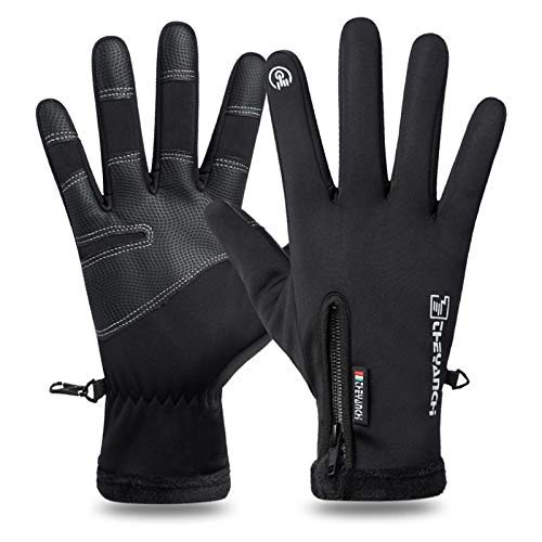 SWZEC Thermo-Handschuhe Wasserdicht - Magulo (Schwarz,XL) von SWZEC