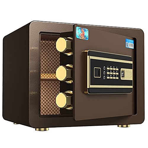 SXSWCH Strongbox Safes-Elektronik Digitale Schlösser für sichere Aufbewahrung, Bürosicherheit, Flachtüren, manipulationssichere, All-Stfeel-Materialien/B / 38 cm × 32 cm × 30 cm Strongbox von SXSWCH