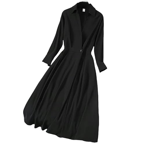 SYLDMKJ Kleid Hochzeitsgast Damen Kleider-016 Schwarz-5Xl von SYLDMKJ