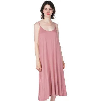 SYLDMKJ Negligee Damen Frauenpyjamas Plus Größe Reines Baumwoll -Nachthemd Für Frauen Weiche Nachthemd-Rosa-7Xl von SYLDMKJ