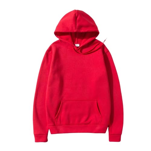 SYLDMKJ Sweatshirts Für Damen Herren Damen Hoodies Sweatshirts Hoodies Hoodies Streetwear-Rot-L von SYLDMKJ