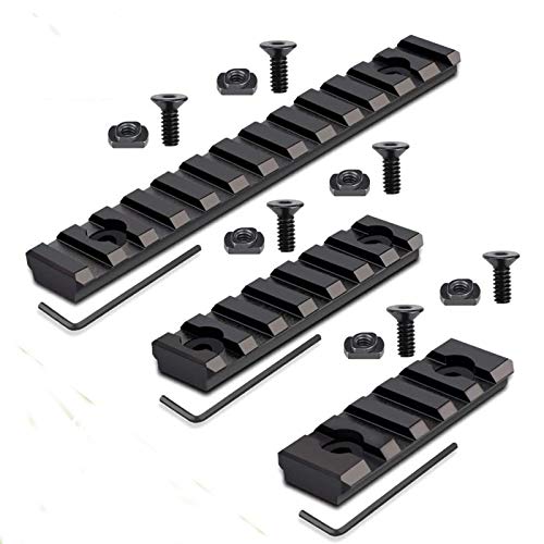 Aluminium M-L-o-k Picatinny-Schiene, 3er Pack 5 Slot 7-Slot 13-Slot Leichte M-L-o-k Picatinny-Schienen-Sektion Zubehör für M-L-O-K kompatibles System Aluminium M-L-o-k Picatinny-Schiene, 3er Pack 5 Slot 7-Slot 13-Slot Leichte M-L-o-k Picatinny-Schienen-Sektion Zubehör für M-L-O-K kompatibles System von SYWAN
