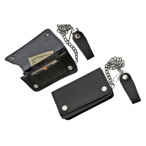 SZCO Supplies Biker-Geldbörse, klein, schwarz SZCO Supplies Biker-Geldbörse, klein, schwarz von SZCO