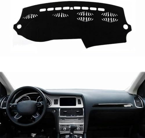 SZMBHSD Auto Armaturenbrett Abdeckung;für Audi Q7 4L 2006-2015 Dashboard Cover Schutzschild Interior Styling ZubehöR von SZMBHSD