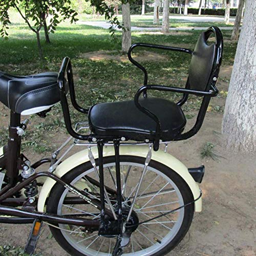SZPDD Elektrofahrrad mit Rücksitz für Kinder, MTB Fahrrad, Sicherheitssitz mit hoher Barriere, schwarz von SZPDD