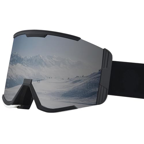 SZSXYBZ Skibrille für Herren, Damen, Jugendliche, Teenager, Skifahren, Skaten, Schutz, Schneemobilbrille (B) von SZSXYBZ