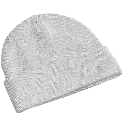 SZYDM EMF-Schutz-Beanie-Mütze, Mikrowellenstrahlung blockierende Stretch-Schädelkappe, atmungsaktive Silberfaser-Mütze,Weiß,one Size von SZYDM