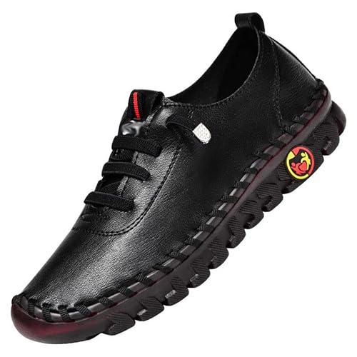 SZYDM Loafer für Damen, bequem, zum Hineinschlüpfen, lässige Lederschuhe, Wanderschuhe, Outdoor-Fahrschuhe, modische Blumenkunst-Sneaker, bemalte Damen-Reiseschuhe,Schwarz,39EU SZYDM Loafer für Damen, bequem, zum Hineinschlüpfen, lässige Lederschuhe, Wanderschuhe, Outdoor-Fahrschuhe, modische Blumenkunst-Sneaker, bemalte Damen-Reiseschuhe,Schwarz,39EU von SZYDM
