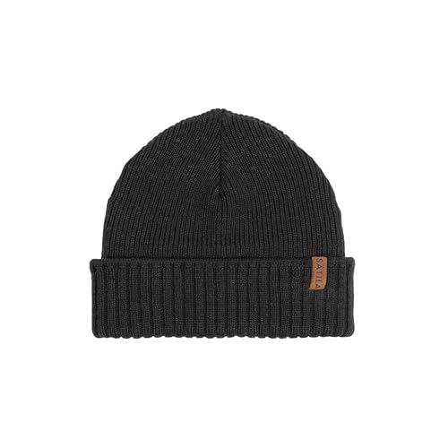 Sätila Unisex - Erwachsene Beanie Fors Brown Label, Farbe:Black, Größe:one Size Sätila Unisex - Erwachsene Beanie Fors Brown Label, Farbe:Black, Größe:one Size von Sätila