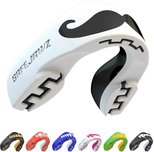 SAFEJAWZ Sport Zahnschutz Erwachsene und Kinder Sport Mundschutz Für alle Vollkontakt-Sportarten einschließlich Rugby, MMA, Kampfsport, Kickboxen, Judo, Hockey & Boxe (Mo, Bis Zu 11 Jahre)) SAFEJAWZ Sport Zahnschutz Erwachsene und Kinder Sport Mundschutz Für alle Vollkontakt-Sportarten einschließlich Rugby, MMA, Kampfsport, Kickboxen, Judo, Hockey & Boxe (Mo, Bis Zu 11 Jahre)) von SAFEJAWZ