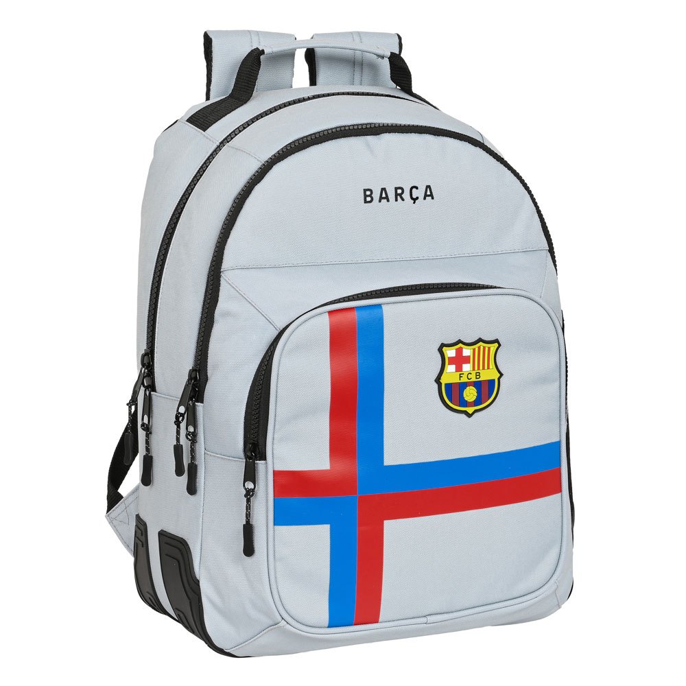 Safta Double Fc Barcelona Third 22/23 Backpack Grau von Safta