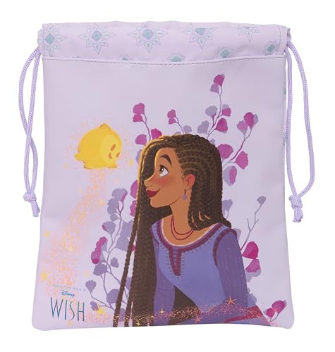 Safta WISH Lunchtasche für Mittagessen, Qualität und maximale Widerstandsfähigkeit, für Lebensmittel, Erholung, 20 x 25 cm, Lila, Lila, Estándar, Casual von safta