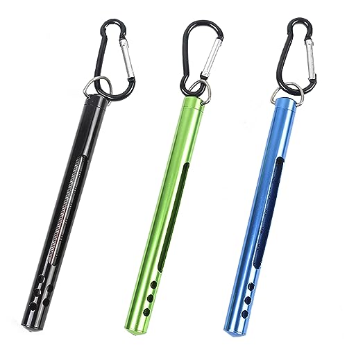 3 Stück Angeln Wasserthermometer, Doppelskalenanzeige für Fliegenfischen Wasser Wolfsbarsch Angelzubehör Outdoor Wasserstrahl Metallthermometer 3 Stück Angeln Wasserthermometer, Doppelskalenanzeige für Fliegenfischen Wasser Wolfsbarsch Angelzubehör Outdoor Wasserstrahl Metallthermometer von SagaSave