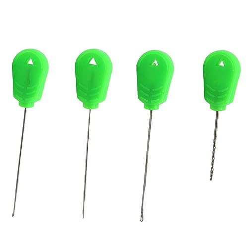 4 Stück Set A Ködernadel Bohrer Werkzeug Set, Ködernadel Angeln Boilie Nadel für Knotenbinden, Ködermachen, Hakenverbinden 4 Stück Set A Ködernadel Bohrer Werkzeug Set, Ködernadel Angeln Boilie Nadel für Knotenbinden, Ködermachen, Hakenverbinden von SagaSave