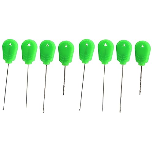 Angelköder-Spiralbohrer, 8 Stück, Karpfenangeln, Ködervorrichtungen, Werkzeug-Set, Karpfenangeln, Ködernadel, Ködervorrichtungen, Nadel und Knotenabzieher-Set für Karpfen-/Grobangeln Boilie Angelköder-Spiralbohrer, 8 Stück, Karpfenangeln, Ködervorrichtungen, Werkzeug-Set, Karpfenangeln, Ködernadel, Ködervorrichtungen, Nadel und Knotenabzieher-Set für Karpfen-/Grobangeln Boilie von SagaSave