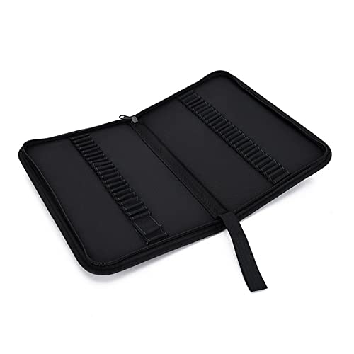 SagaSave Federmäppchen Schwarz Organizer, Oxford-Stoff Stifte Tasche Display-Tasche Stifteetui mit Innenreißverschluss 48 Fächer / 72 Fächer SagaSave Federmäppchen Schwarz Organizer, Oxford-Stoff Stifte Tasche Display-Tasche Stifteetui mit Innenreißverschluss 48 Fächer / 72 Fächer von SagaSave