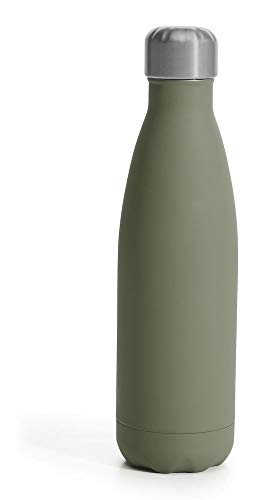 Sagaform Unisex – Erwachsene to go Trinkflasche, Grün, 500 ml Sagaform Unisex – Erwachsene to go Trinkflasche, Grün, 500 ml von Sagaform
