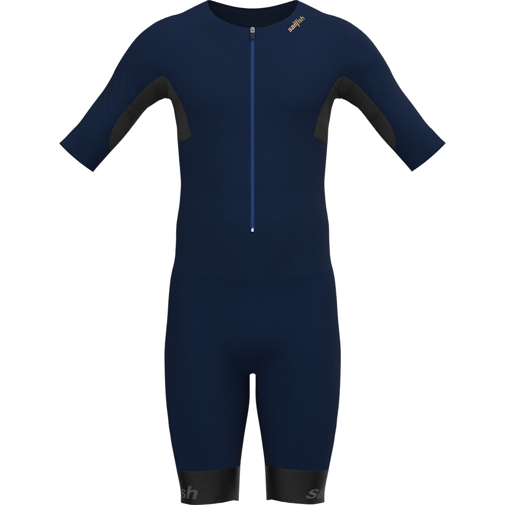 Sailfish Aerosuit Perform 2 Short Sleeve Trisuit Blau L Frau von Sailfish