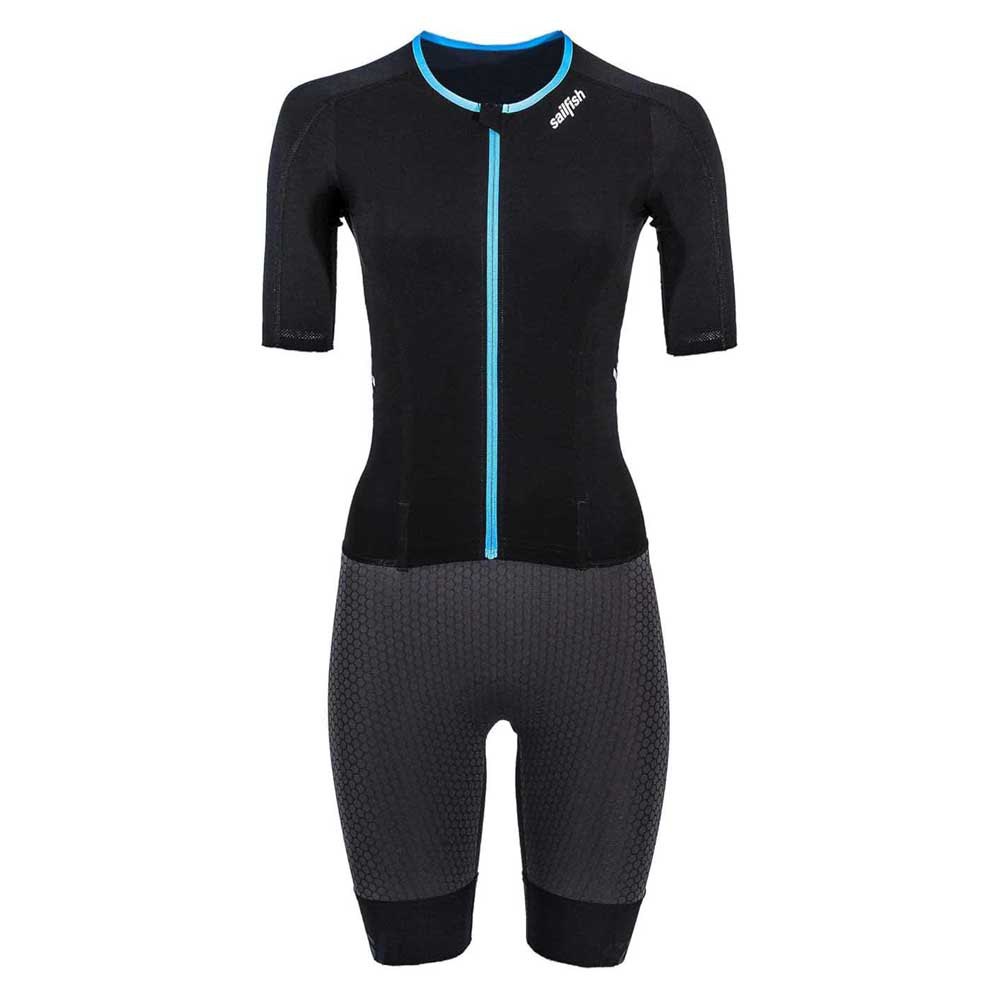 Sailfish Aerosuit Pro 2 Short Sleeve Trisuit Schwarz W-M Frau von Sailfish