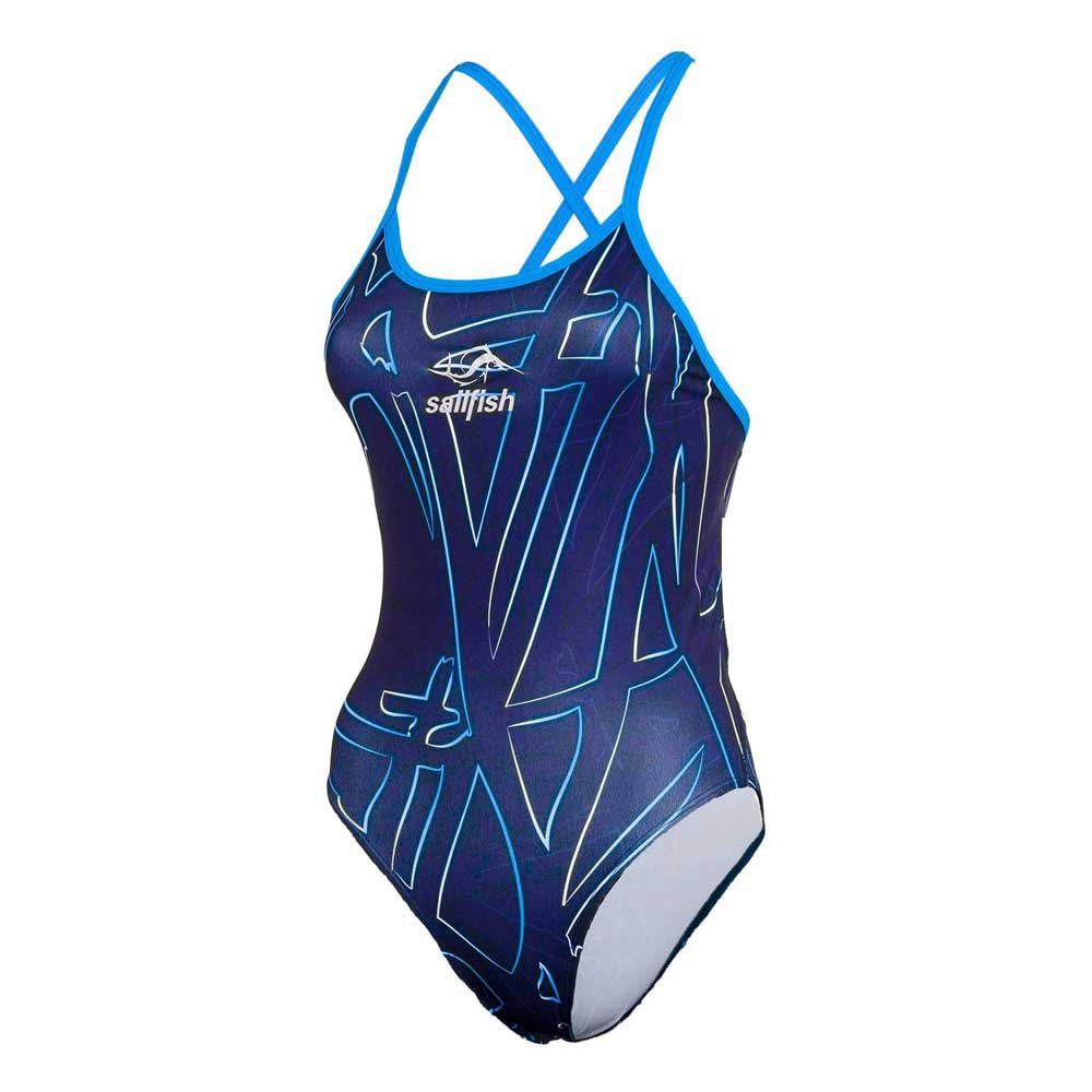 Sailfish Durability Single X Swimsuit Blau L Frau von Sailfish