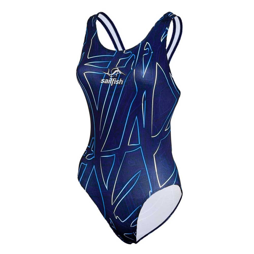 Sailfish Durability Sportback Swimsuit Blau XS Frau von Sailfish