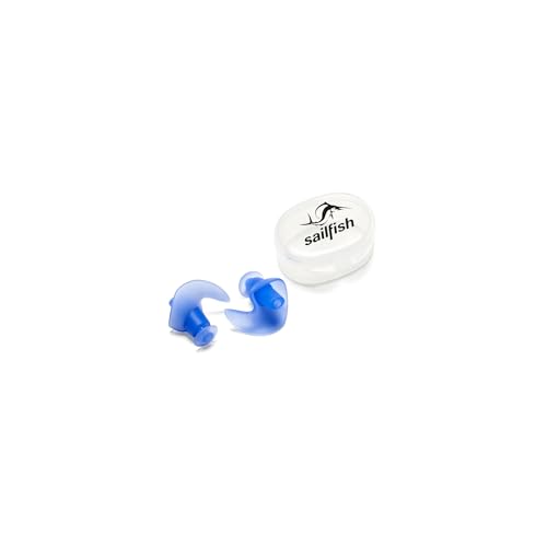 Sailfish Ear Plugs | Silikon Ohrstöpsel mit praktische Aufbewahrungsbox | 100% Silikon | Hoher Sailfish Ear Plugs | Silikon Ohrstöpsel mit praktische Aufbewahrungsbox | 100% Silikon | Hoher von Sailfish