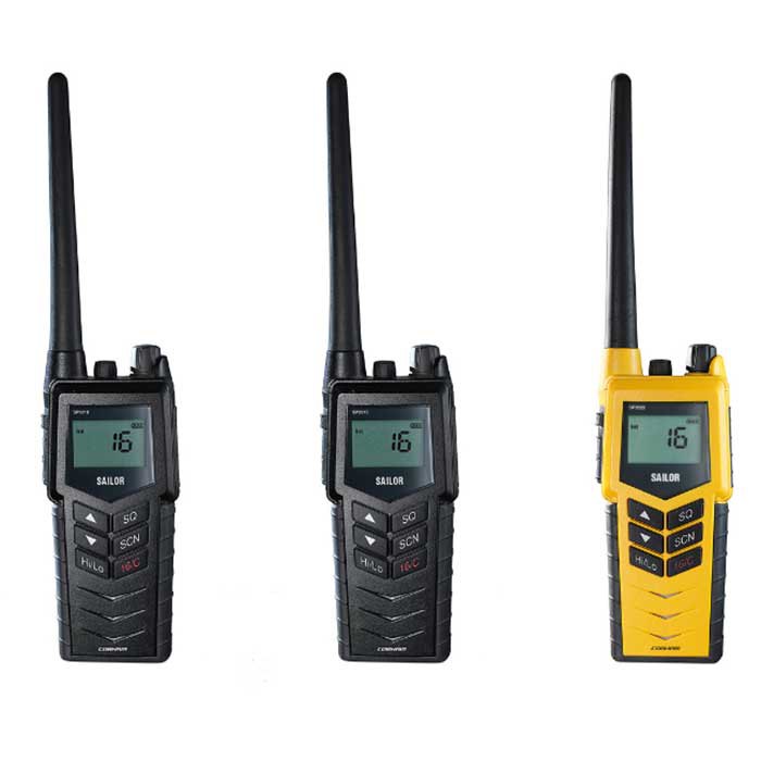 Sailor Cobham Sp3520b Portatil Vhf Gmdss Walkie Talkie Schwarz Sailor Cobham Sp3520b Portatil Vhf Gmdss Walkie Talkie Schwarz von Sailor Cobham