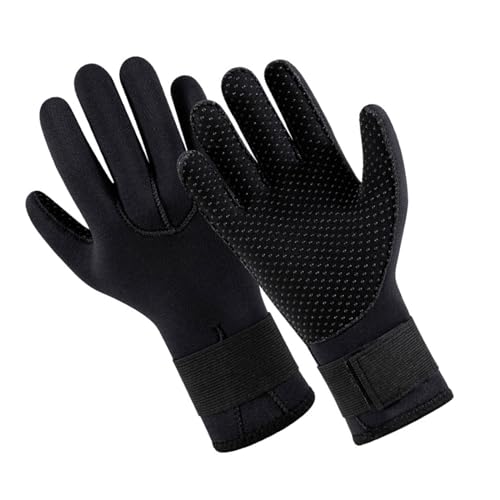 Neoprenanzug-Handschuhe, Tauchhandschuhe, 5 mm, Surf-Handschuhe für Herren und Damen, thermisch, rutschfest, flexibel, Wasserhandschuhe, Schwimmhandschuh Neoprenanzug-Handschuhe, Tauchhandschuhe, 5 mm, Surf-Handschuhe für Herren und Damen, thermisch, rutschfest, flexibel, Wasserhandschuhe, Schwimmhandschuh von Saiyana