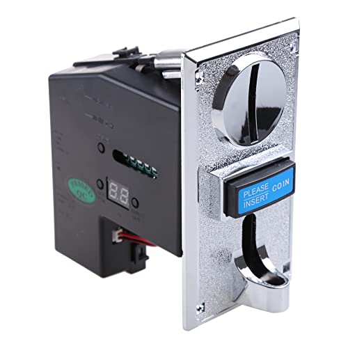 Saiyana Coin Selector Acceptor Sorter Coin Selector Acceptor Roll Down Coin Acceptor Coin Selector Arcade Gaming Vending Machine Different Values Selector Saiyana Coin Selector Acceptor Sorter Coin Selector Acceptor Roll Down Coin Acceptor Coin Selector Arcade Gaming Vending Machine Different Values Selector von Saiyana