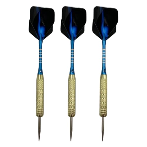 Saiyana Metall-Dartpfeile mit Anti-Drop-Nadel, 18 g, Mikro-Grip, Stahlspitze, professionelle Metall-Dartpfeile für Dartscheiben, Spielzubehör, Stahlspitzen-Dartpfeile Saiyana Metall-Dartpfeile mit Anti-Drop-Nadel, 18 g, Mikro-Grip, Stahlspitze, professionelle Metall-Dartpfeile für Dartscheiben, Spielzubehör, Stahlspitzen-Dartpfeile von Saiyana