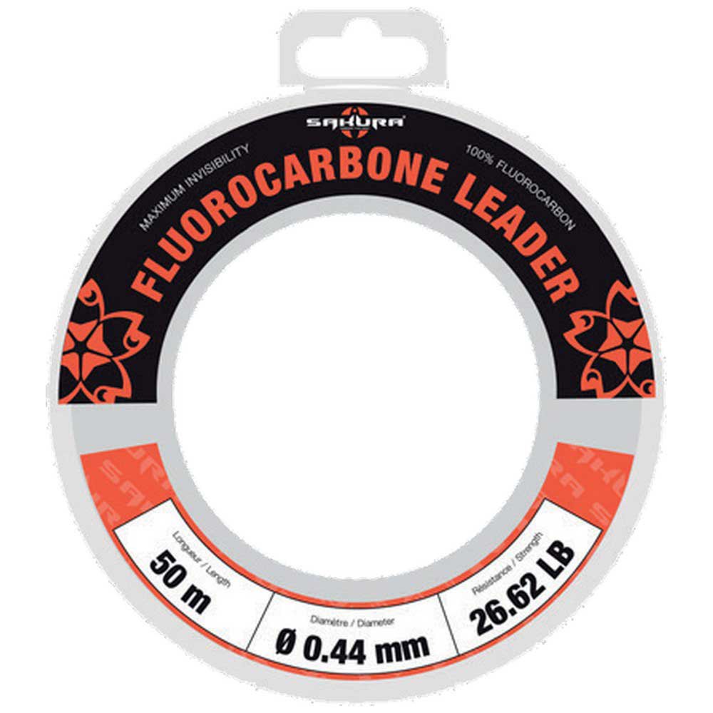 Sakura Leader Fluorocarbon 50 M Weiß 0.725 mm Sakura Leader Fluorocarbon 50 M Weiß 0.725 mm von Sakura