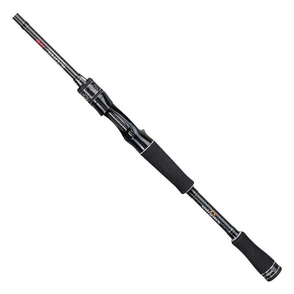 Sakura Iconic Rs Icrsc 6101 Mh The Beat Baitcasting Rod Schwarz 2.08 m / 7-28 g von Sakura