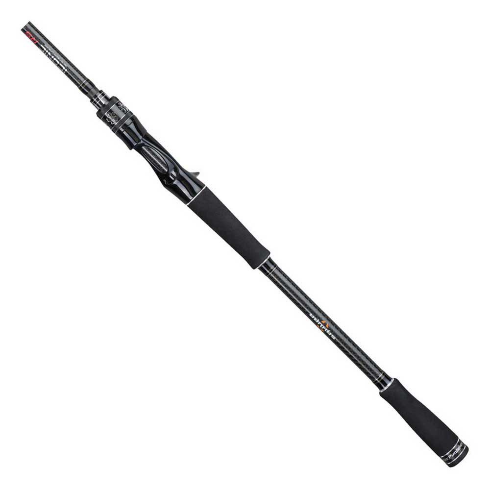 Sakura Iconic Rs Icrsc 762 Xxh Monster Punisher Baitcasting Rod Schwarz 2.28 m / 40-200 g Sakura Iconic Rs Icrsc 762 Xxh Monster Punisher Baitcasting Rod Schwarz 2.28 m / 40-200 g von Sakura