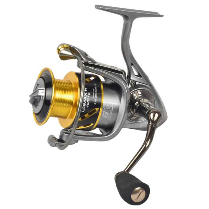 Sakura Lomax Hi-speed H Fd Spinning Reel Gelb,Grau 4000 von Sakura